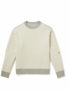 KAPITAL - Coneybowy Reversible Printed Cotton-Jersey Sweatshirt - White