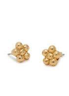 Marc Jacobs Daisy Balloon Stud Earrings - Gold - One Size