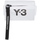 Y-3 White Mini Wrist Pouch