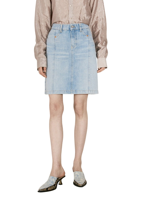 Photo: Martine Rose Narrow Front Mini Skirt