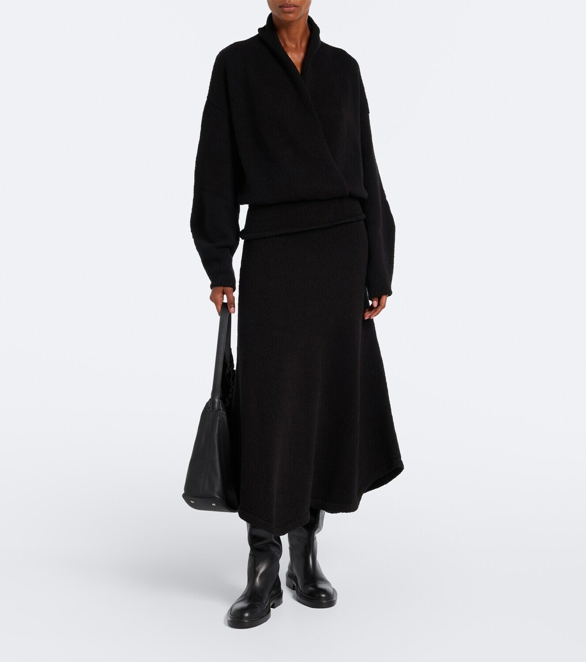 Aya Muse Kena wrap cotton top