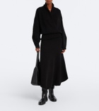 Aya Muse Kena wrap cotton top