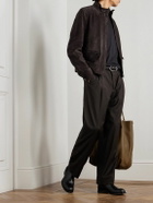 Dolce&Gabbana - Suede Jacket - Brown