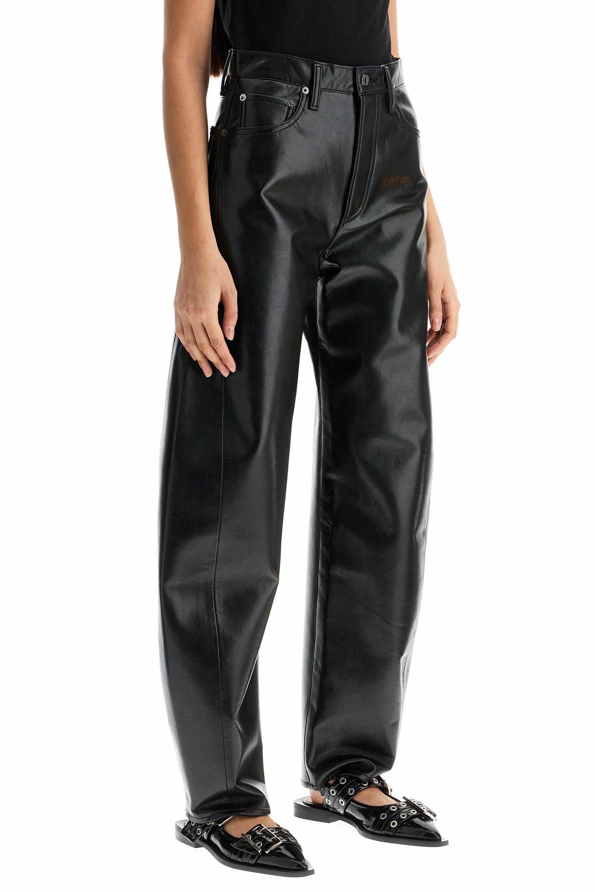 AGOLDE luna barrel pants Black