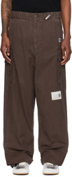 Maison MIHARA YASUHIRO Brown Folded Cargo Pants