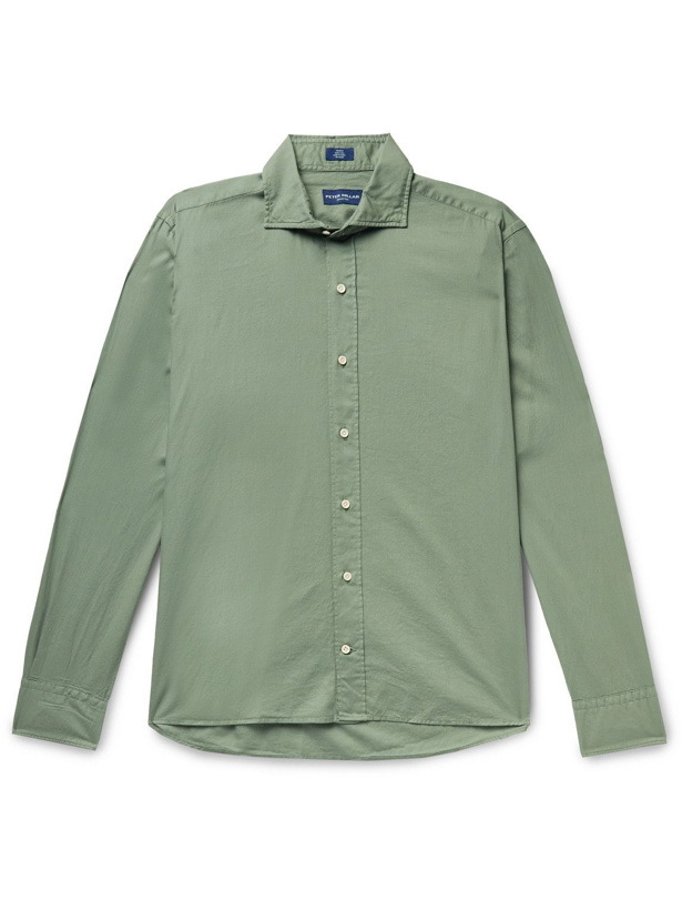 Photo: Peter Millar - Sojourn Garment-Dyed Cotton Shirt - Green