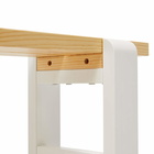 END. x HAY Weekday Bench in Natural Pine/White