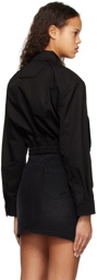 Juun.J Black Cropped Jacket