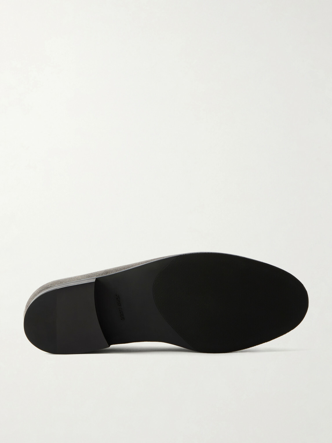 John Lobb - Lopez Suede Penny Loafers - Gray