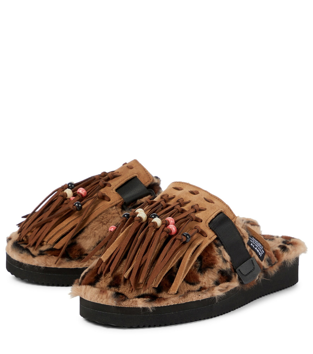 Alanui - x Suicoke Zavo faux fur slippers Alanui