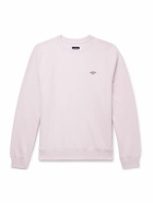 Noah - Logo-Embroidered Cotton-Jersey Sweatshirt - Pink