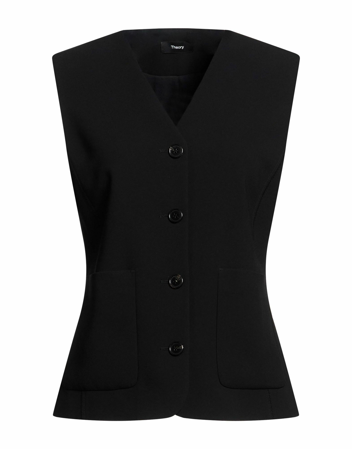 Theory Womens Tailored Vest in Black