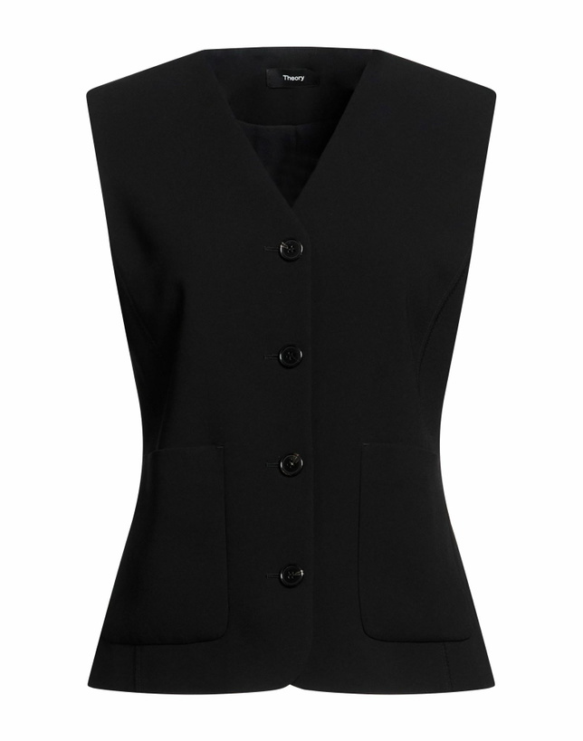 Photo: Theory Womens Tailored Vest in Black