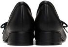 Paula Canovas Del Vas Black Diablo Ballerina Flats