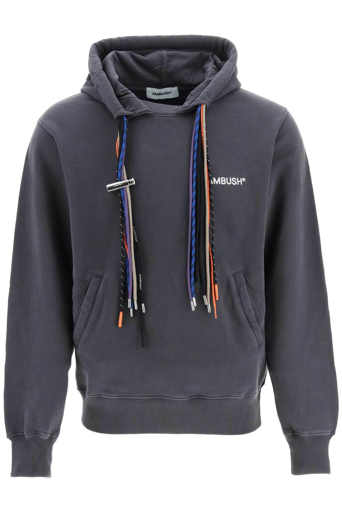 トップス AMBUSH PANEL FLEECE SWEATSHIRT Ambush Crew-neck Zipped Sleeve Sweatshirt men - Glamood Outlet