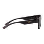 Dolce and Gabbana Black Transparent Square Sunglasses
