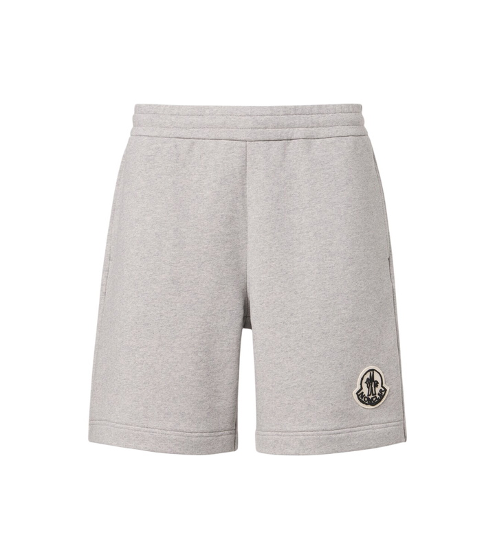 Photo: Moncler Cotton jersey Bermuda shorts