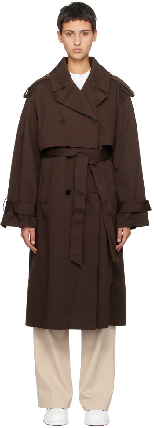 Axel Arigato Brown Vista Trench Coat Axel Arigato