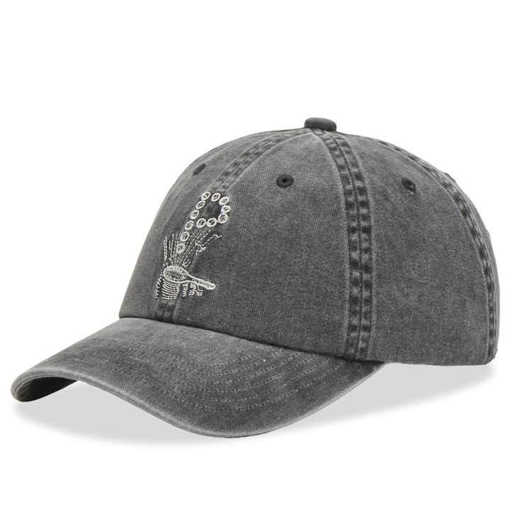 Photo: END. x Palmes Men's Racquet 6-Panel Cap in Charcoal 