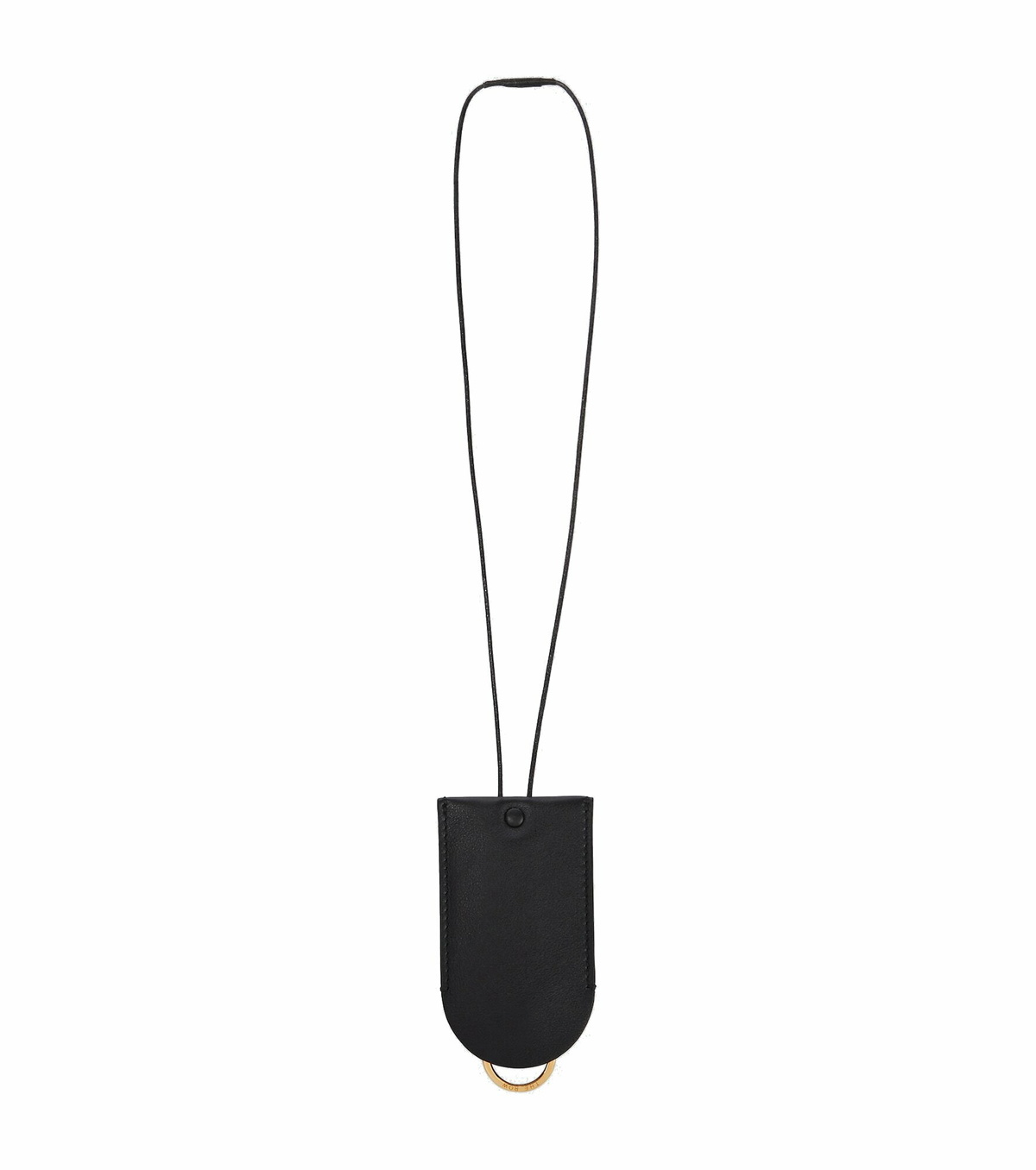 Key Charm Orange in Leather – The Row