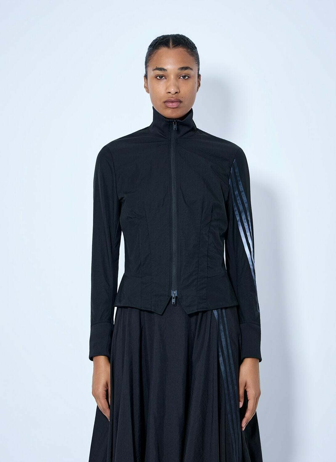 Y-3 Gradient 3-Stripes Nylon Track Jacket