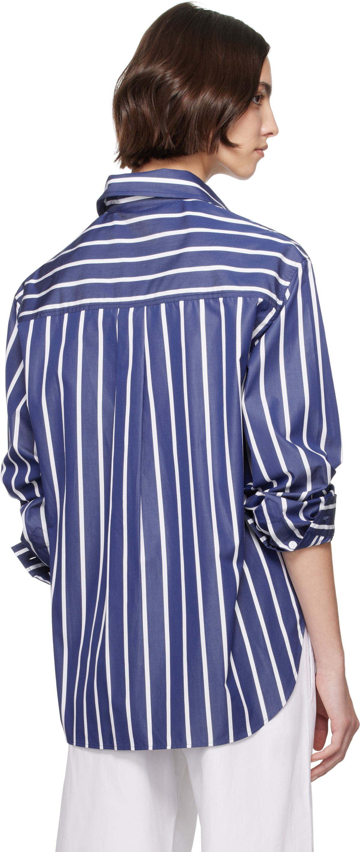 Matteau Blue Classic Stripe Shirt
