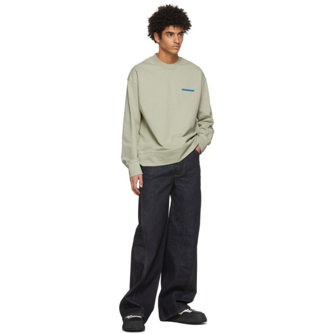 Jil Sander Khaki Pin Sweatshirt Jil Sander