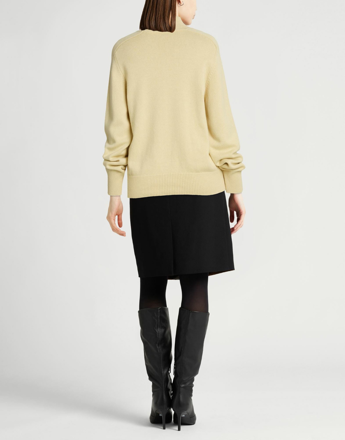 Peserico Womens Turtleneck in Beige