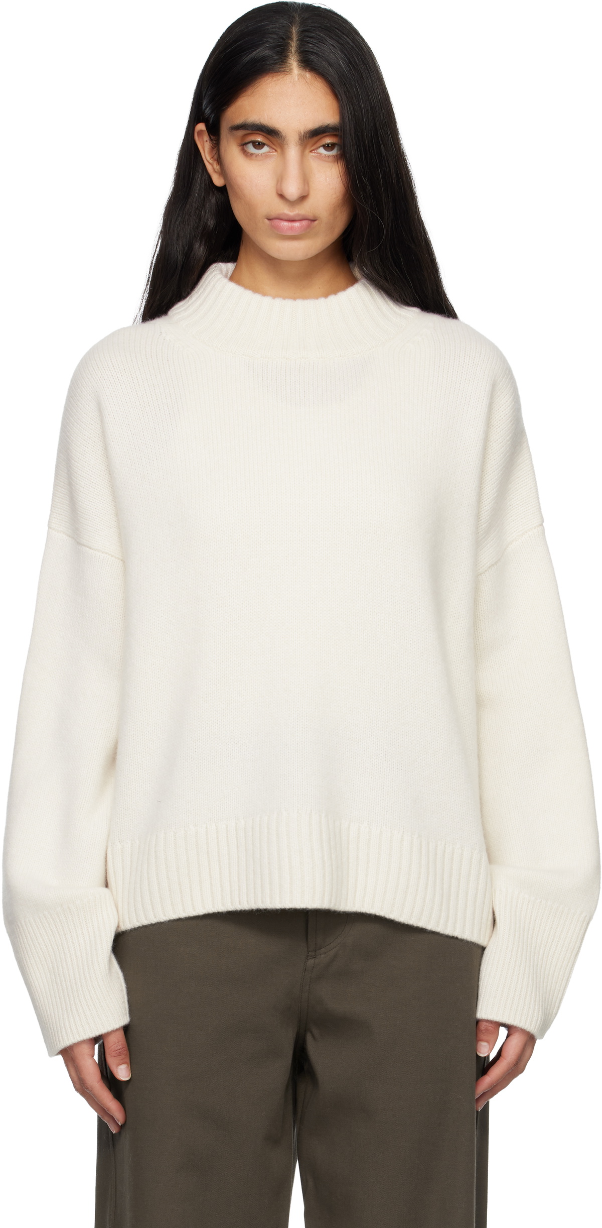 arch4 White Rozzie Sweater