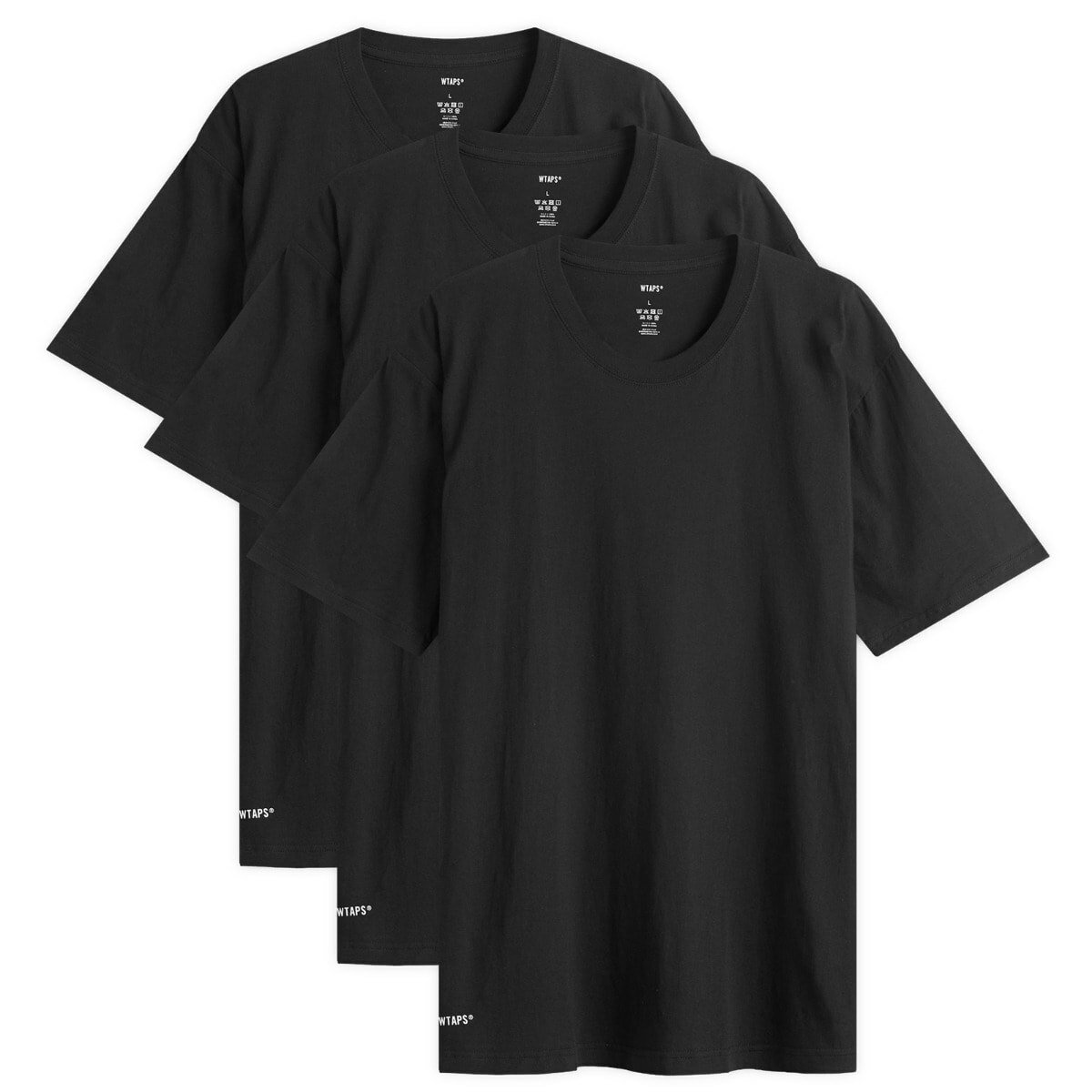 WTAPS Men's Ingredients Spec T-Shirt in Black WTAPS