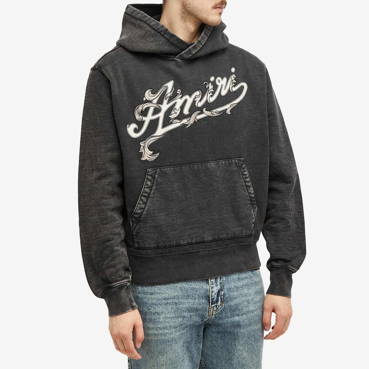 AMIRI アミリ / Filigree Hoodie AMIRI Men's Filigree Hoodie in Black Amiri