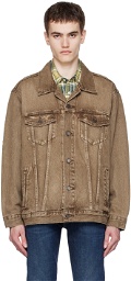 Levi's Brown Button Denim Jacket