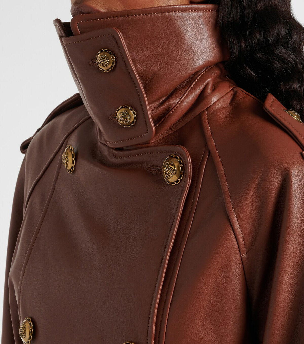Zimmermann Hypnotic cropped leather jacket