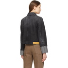 Loewe Black Denim Button Jacket