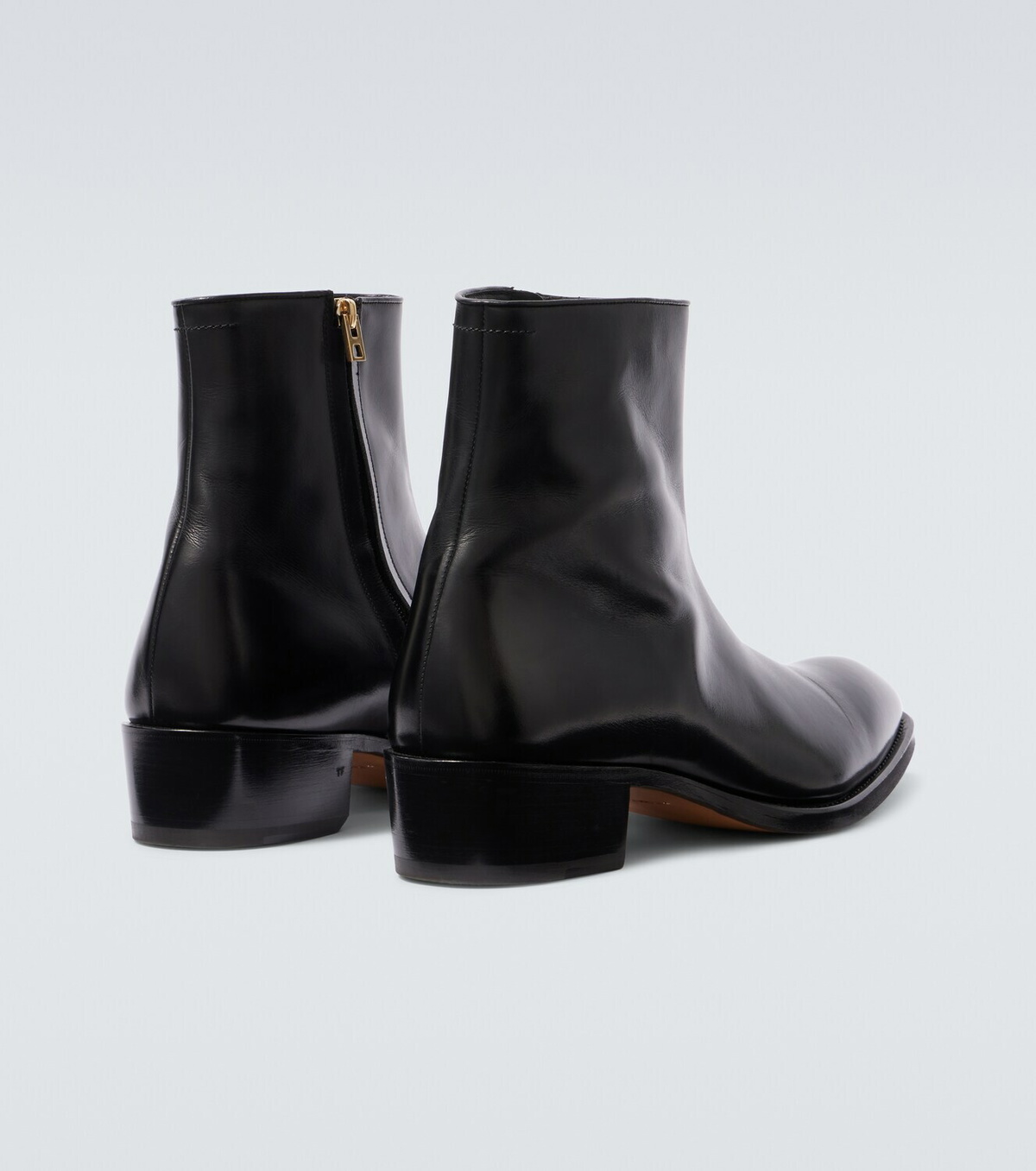 Tom Ford Vincent leather ankle boots