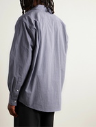 Acne Studios - Sandrok Checked Cotton-Poplin Shirt - Blue