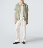 Frescobol Carioca Luan linen-blend straight pants