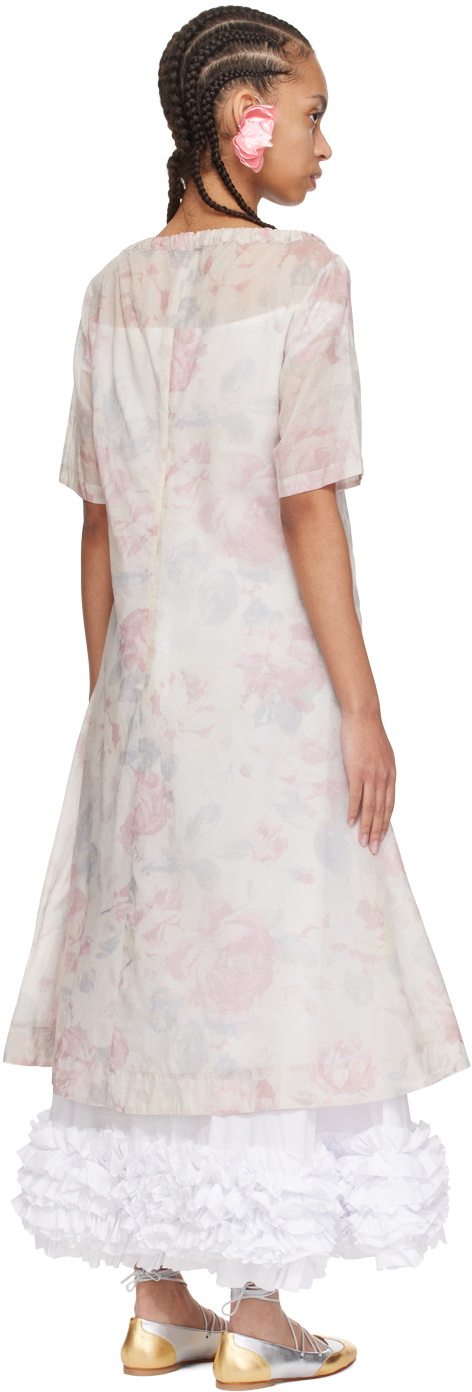 【関税込み】Molly Goddard ベージュ Lacey コート Molly Goddard Pink Tia Midi Dress Molly Goddard