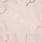 Givenchy Men's Archetype Logo Hoodie in Nude Pink