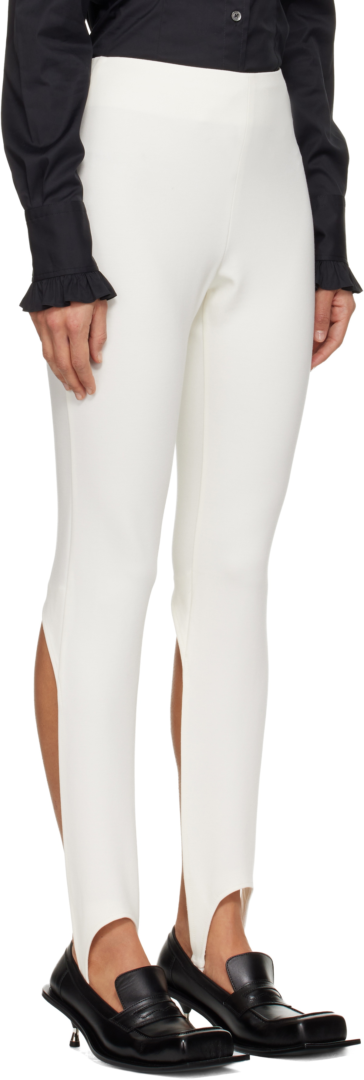 FIDAN NOVRUZOVA Off-White Inka Stirrup Leggings