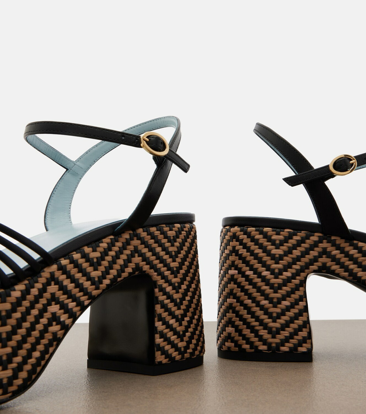 Valentino Garavani Cœur Royal leather platform sandals