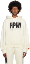 Heron Preston White 'HPNY' Hoodie