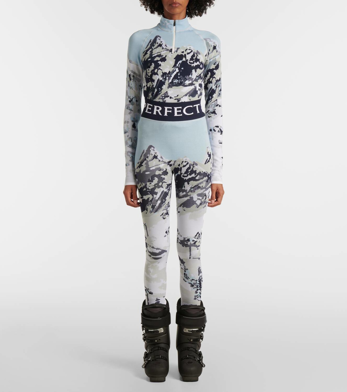 Perfect Moment High-rise jacquard leggings