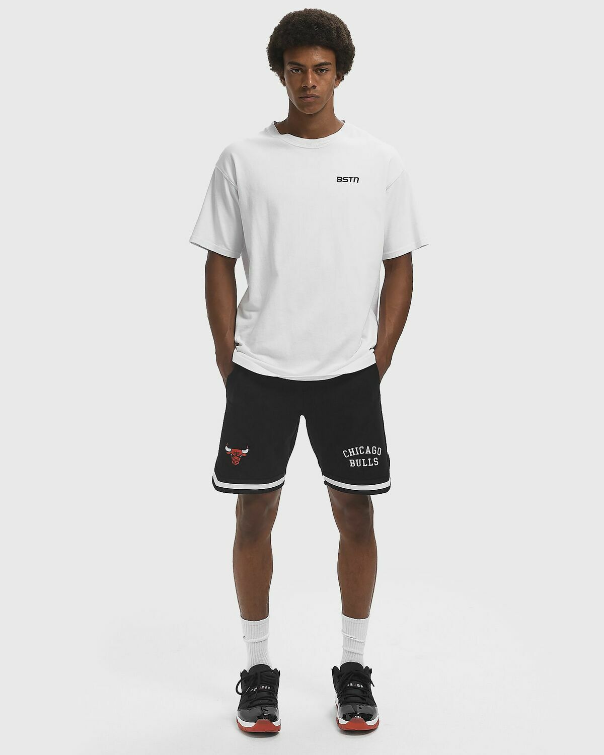 New Era OSCHSPT LSTEE2397 CHICAGO BULLS Black Mens Sport & Team Shorts/Team Pant