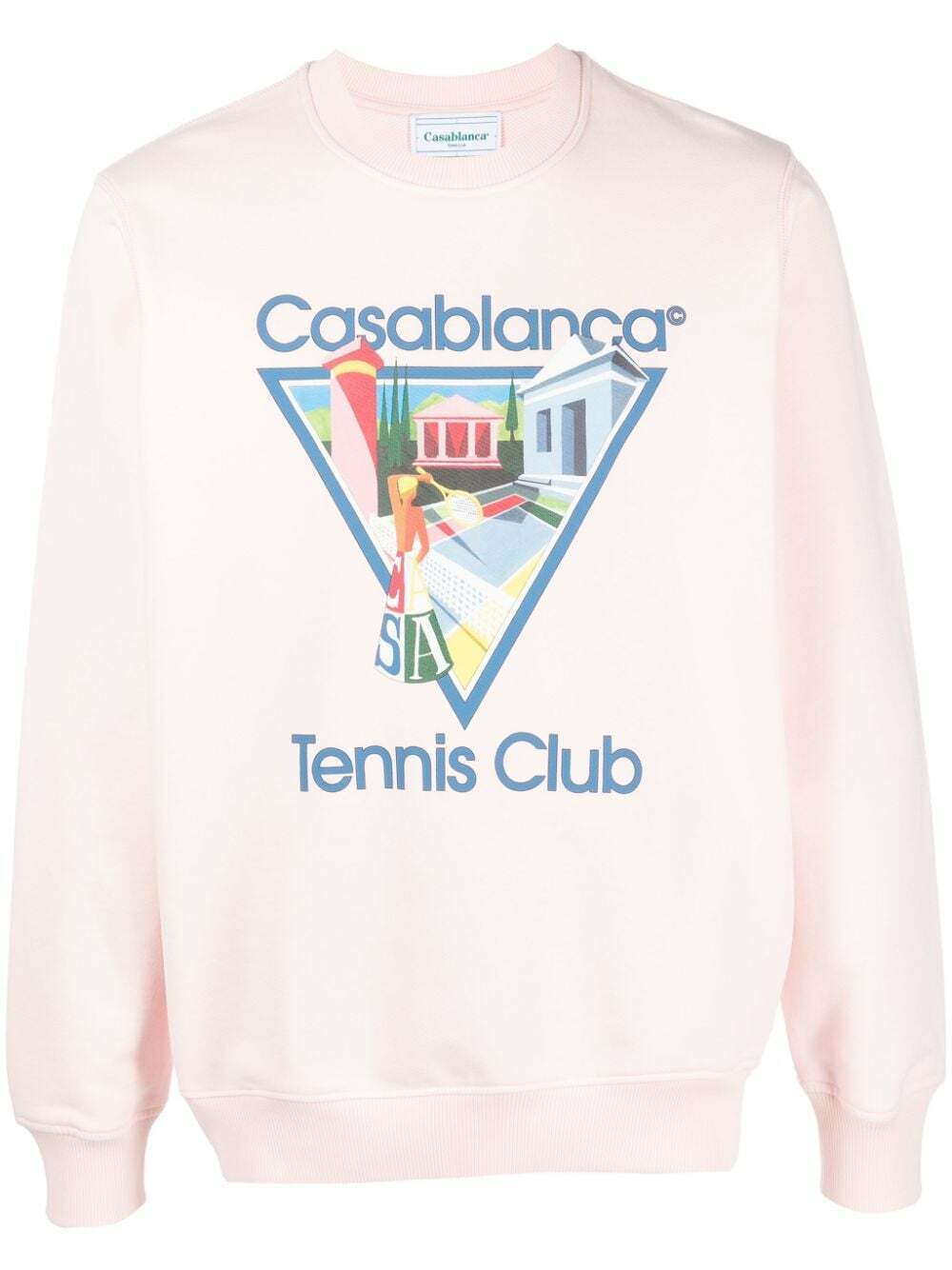 CASABLANCA - Logo Organic Cotton Sweatshirt Casablanca
