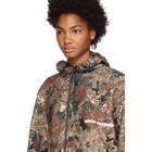 Heron Preston Brown Camo Hoodie