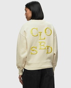 Closed Basic Crewneck Beige - Womens - Sweatshirts