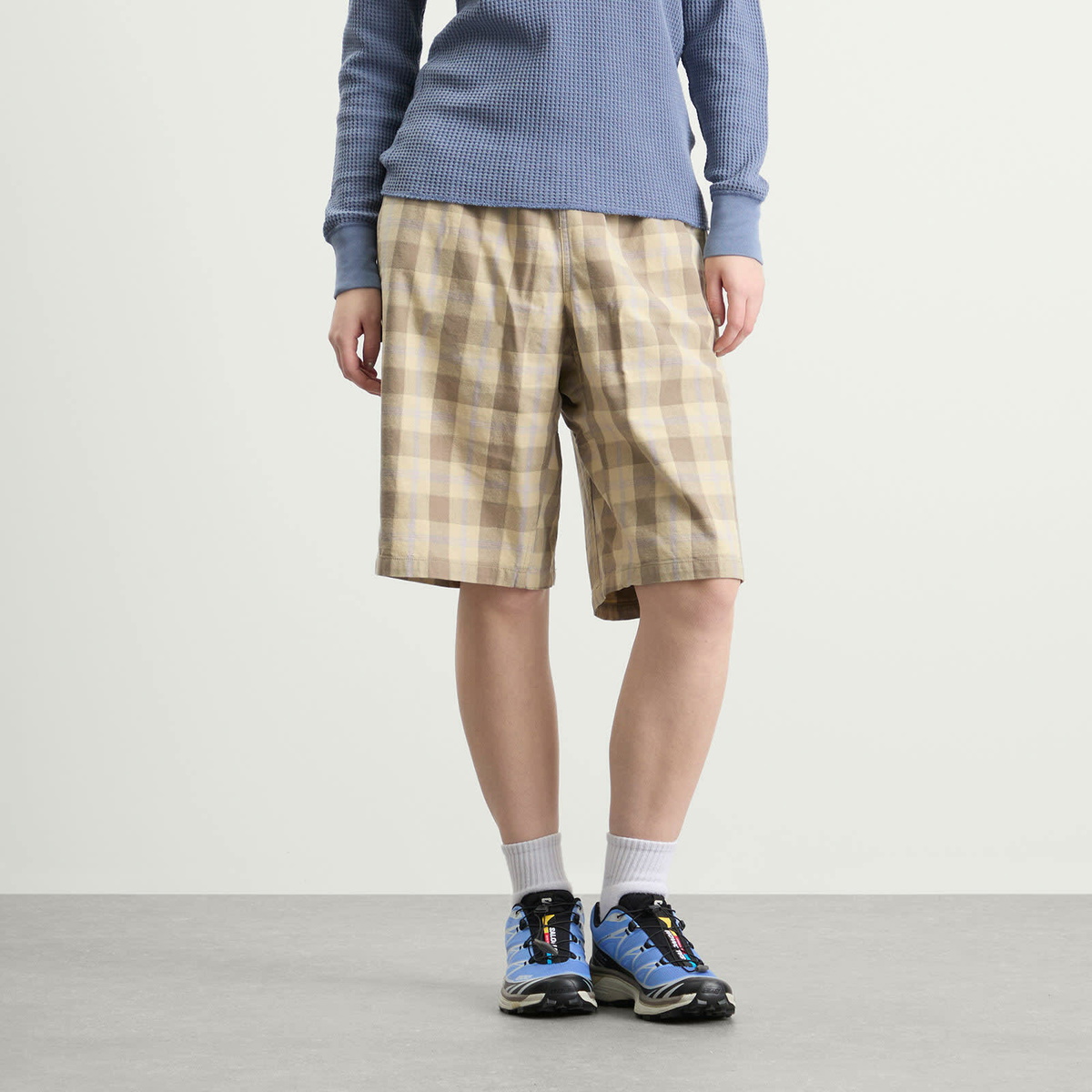 Gramicci Women's Swell Short in Shadow Plaid