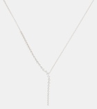 Melissa Kaye Aria Cascade 18kt gold necklace with diamonds