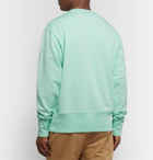 Acne Studios - Fayze Logo-Print Loopback Cotton-Jersey Sweatshirt - Green